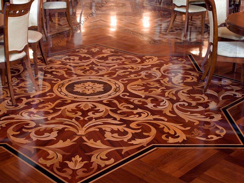Artistic parquet
