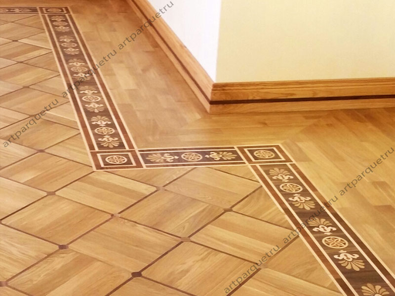 Tile with border